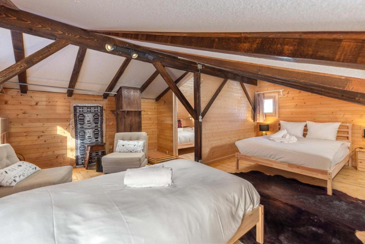Chalet Noisette Authentic Swiss Chalet Perfect For Families Ла-Тзумаз Екстер'єр фото