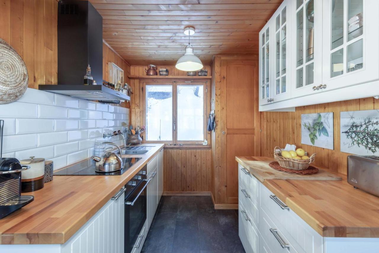 Chalet Noisette Authentic Swiss Chalet Perfect For Families Ла-Тзумаз Екстер'єр фото