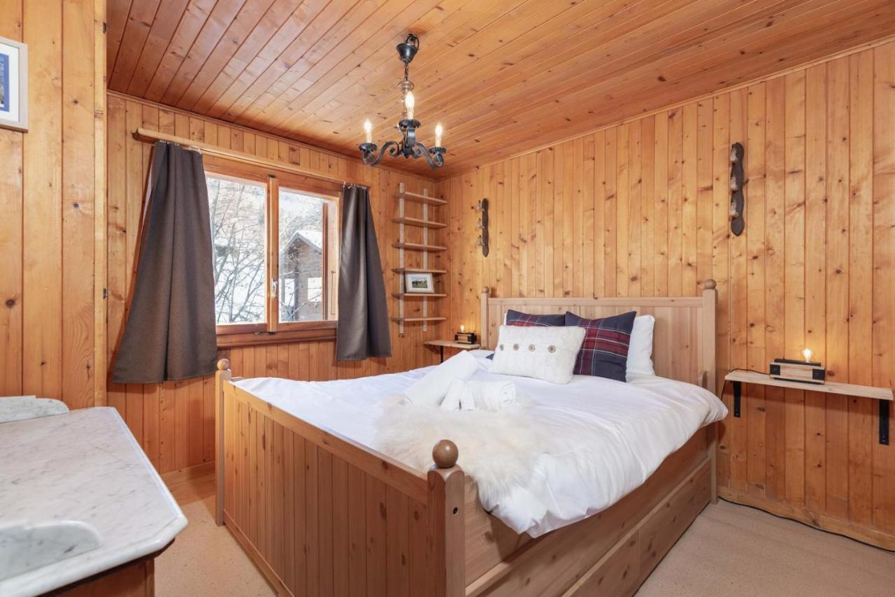 Chalet Noisette Authentic Swiss Chalet Perfect For Families Ла-Тзумаз Екстер'єр фото